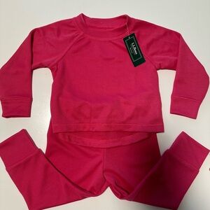 L.L. Bean Toddlers' Wicked Warm Midweight Underwear Set